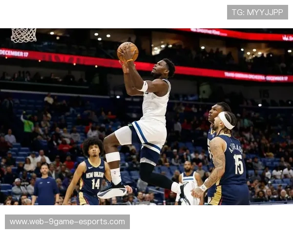 唐斯中路转身后仰命中，森林狼再添两分